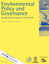 Environmental Policy and Governance